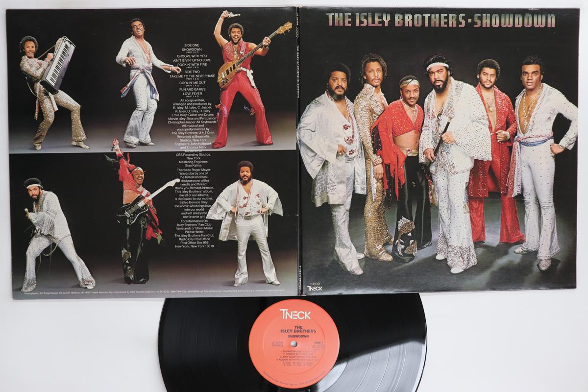 LP Record ISLEY BROTHERS  Showdown JZ34930 TNECK 1978 US SoulFunk Used