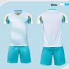 Unisex bedruckter Fußballteam-Trainingsanzug - für Erwachsene & Kinder, kurzärmelig, atmungsaktives Material