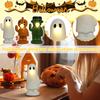 Halloween Pumpkin Ornaments DIY Decorations Desktop Resin Small Ornaments OfficeWorkstation Decoration Ornaments