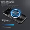 For iPhone 17 Pro Max Case Compatible with MagSafe Twill Texture Aramid Fiber TPU Shockproof Phone Cover