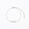 No Fading, Personalized Cartoon Shape, Family Of Four Pendant, Stainless Steel Bracelet, Same Jewelry For Men And Women