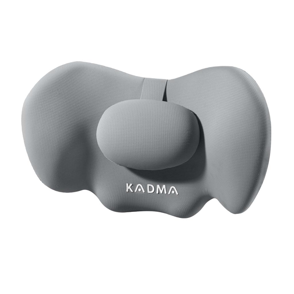 Comfortable Memory Car Seat Headrest/Lumbar Support Adjustable Design Lightweight for Long Drives & Office Work