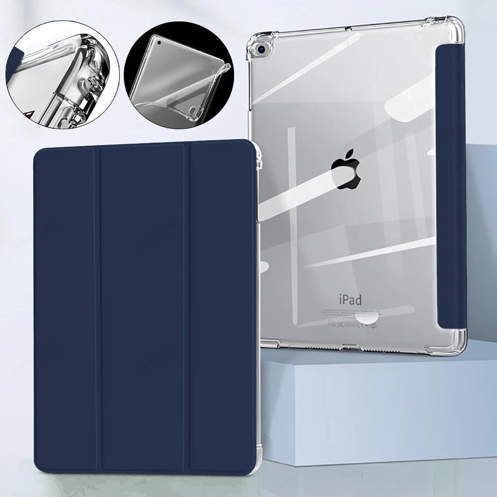 Voor iPad A16 Hoes 2025 Magnetische Drievoudige Standaard Transparante Cover met Potlood voor iPad 11e Generatie A3355A3356 Tablethoes 11"