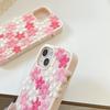 Japan Ins Kawaii 3D Flower Sakura Soft Silicone Phone Case for iPhone 12 13 14 15 16 Pro Max Shockproof Back Cover Phone Cases