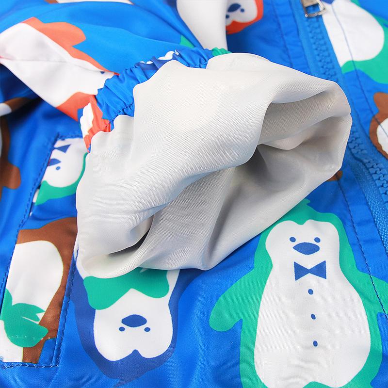 Kinder Frühling Jungen Cartoon Jacke Reißverschluss Kapuzenjacke