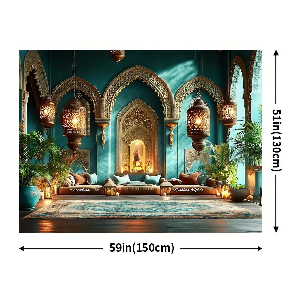 Moroccan Arabian Nights Interior Design Tapestry Wall Hanging For Living Room Bedroom Decor Exotic Boho Art Print Homedecoration