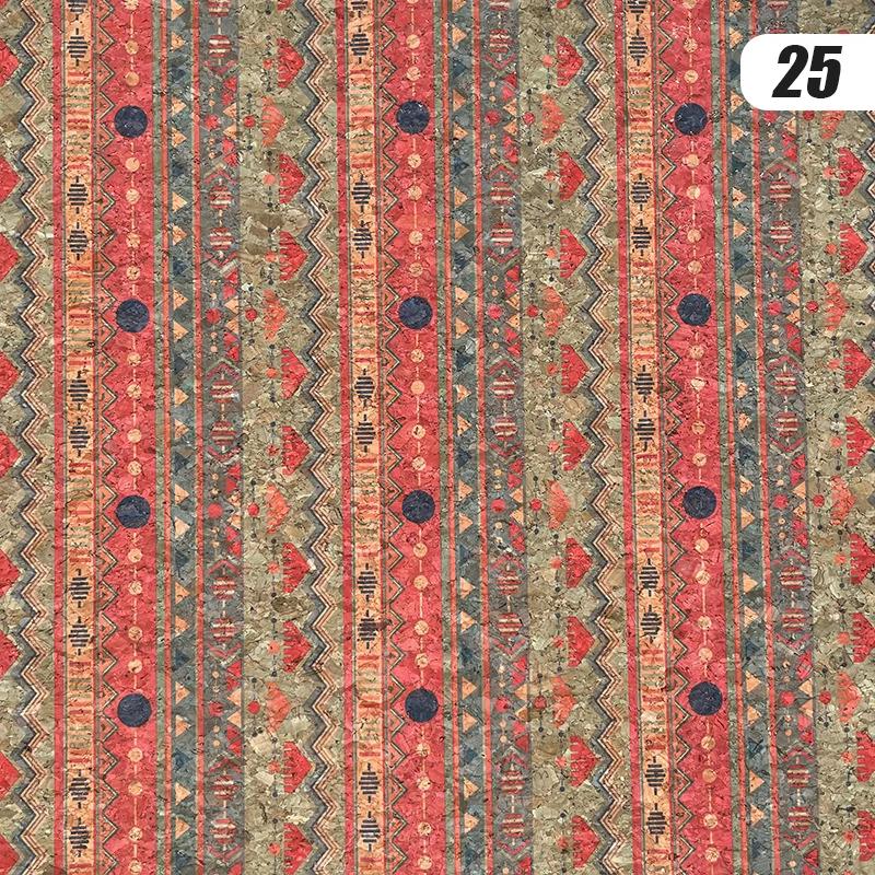 100X135Cm Cortiça Estampada Tecido de Couro de Cortiça Natural Costura DIY Cor Carvalho Tecido Casa Sofá Carro Bolsa Decoração Material Grão de Madeira Artesanato
