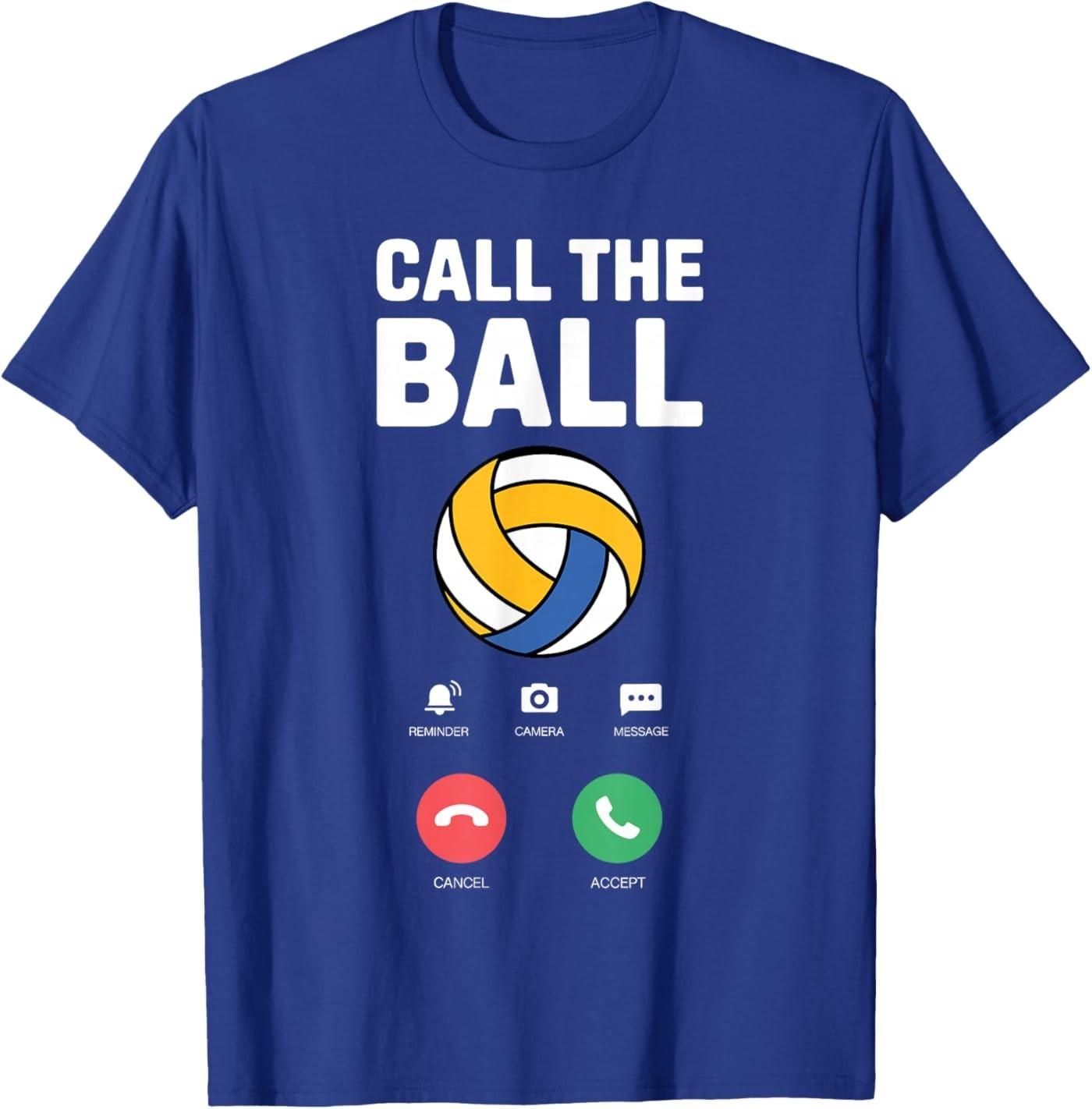 Cute Volleyball Art for Men Women Volleyball Team Coach T-Shirt S разноцветный