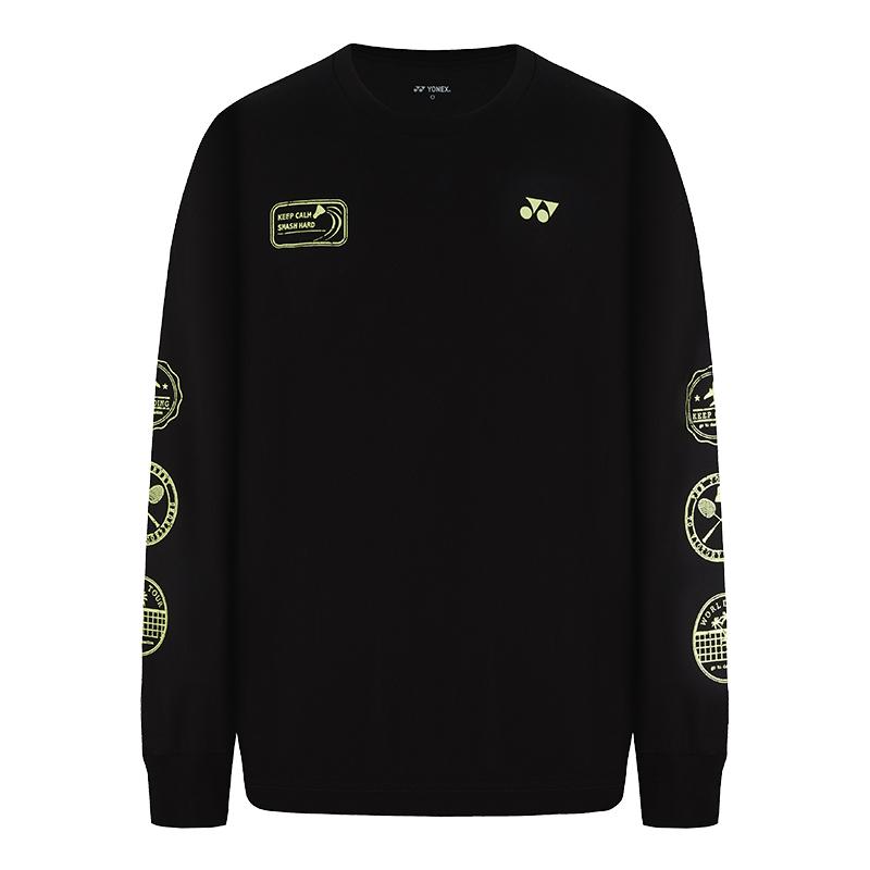 YONEX Sweatshirts Unisex Crew Neck Moderate 115195BCR