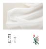 Damen Sommer Ramie V-Ausschnitt Besticktes Oberteil - Lockerer Schnitt, Uni-Farben