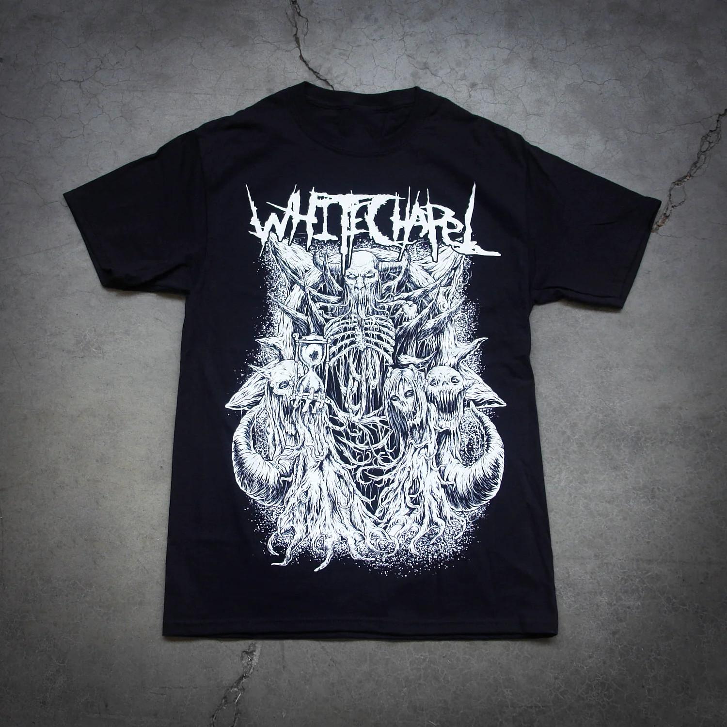 Hot Trend Whitechapel Band Black Cotton Size S-4Xl T-Shirt BL313 XXXL