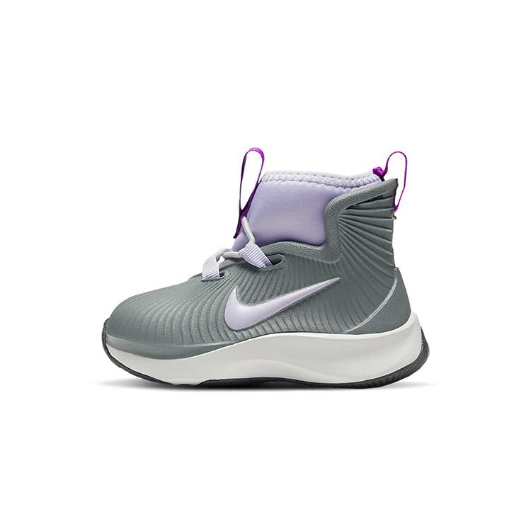 

Nike Kids Binzie Smoke Grey/Violet Frost Boots BQ5382-003 27
