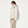 Tambor Women's Oversized Short Down Jacket with Detachable Hood