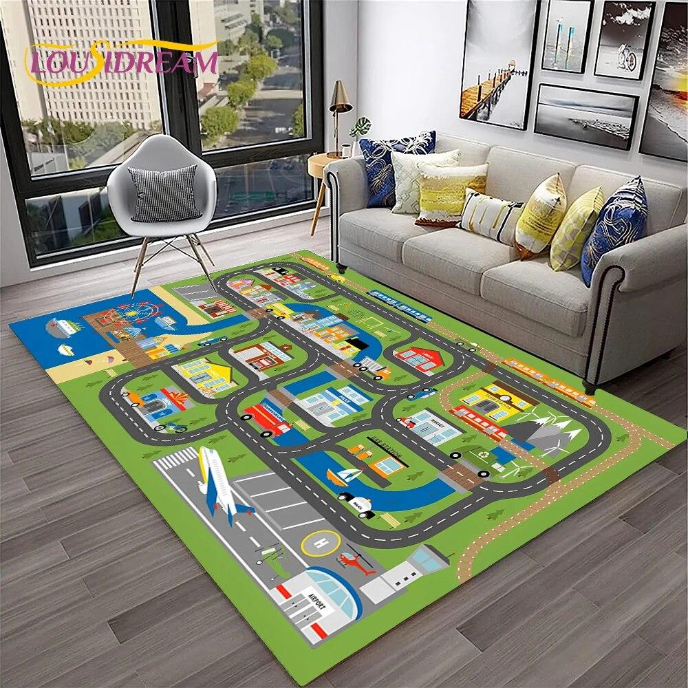 Lot De 10 Tapis Ronds Pour Enfants 40,6 Cm – Coussins Sol Doux Colorés Anti-Dérapants Pour École, Maison, Aires De Jeu & Activités Groupe