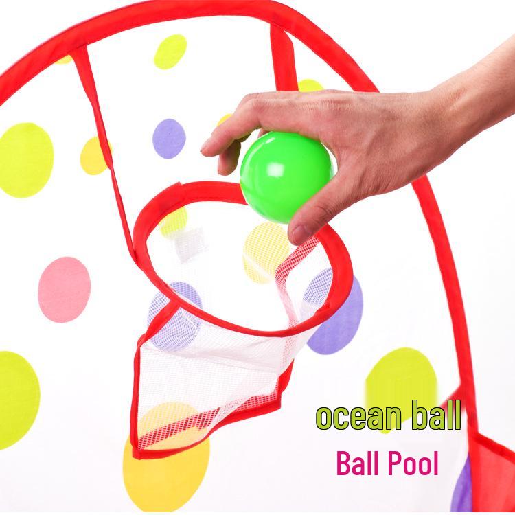 Cartoon Deer Basketball Ocean Ball Pit Foldable Kids' Tent Playhouse Toy