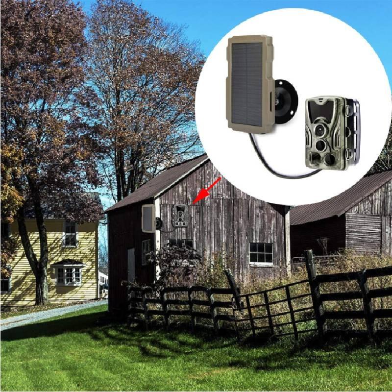 Outdoor Hunting Trail Camera Solar Panel 3000m 6v 12v Charger Hunting Equipment