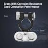 2 Pcs Car Battery Terminal Connector Positive And Negative Pole Post Heavy-duty Clamp Clip Terminal
