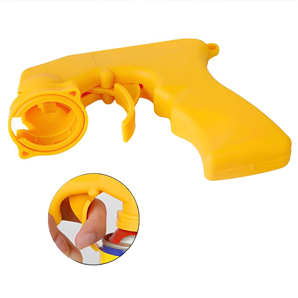 Spray Adapter Paint Care Aerosol Film Gun Handle Full Grip Trigger Maintenance Tools Locking Ring Automotive Parts Convenient