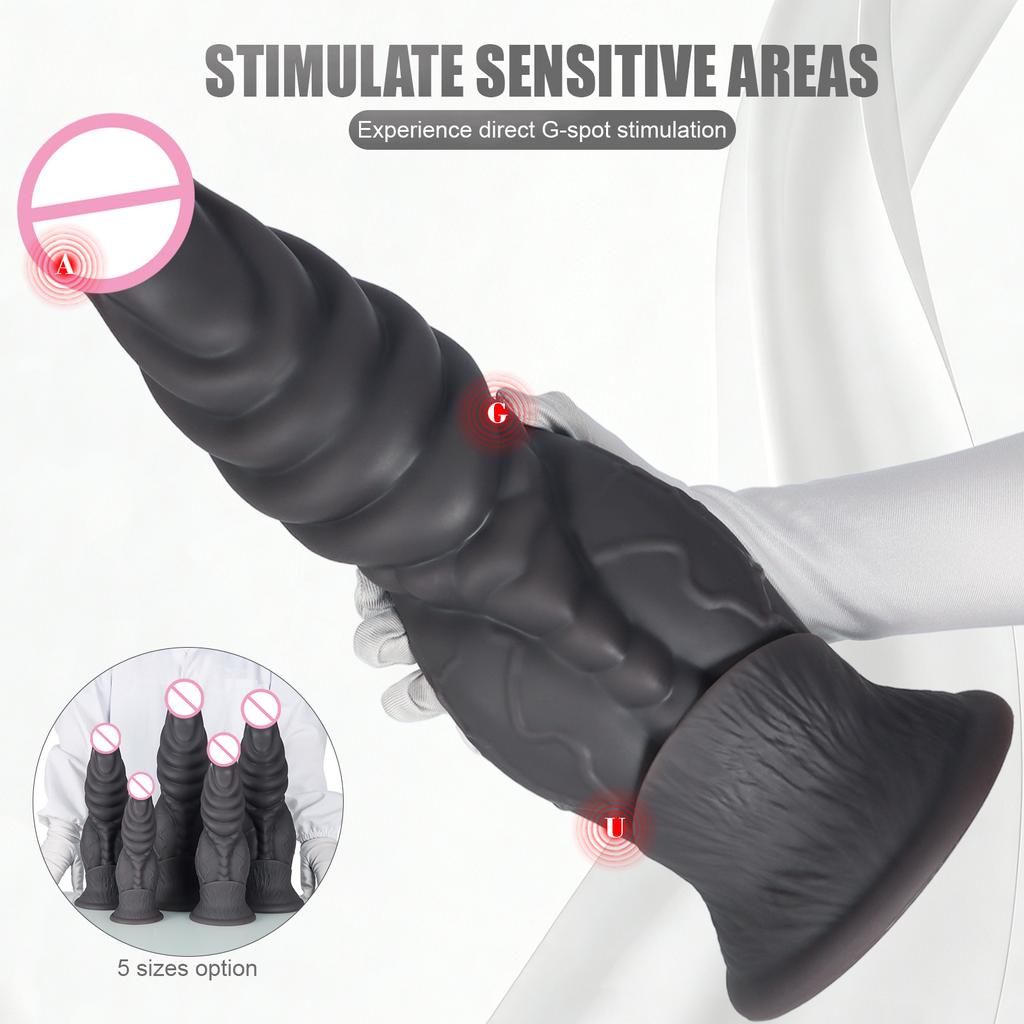 Muscle God Alien Dildo Anal Plug Male And Female Masturbation Outdoor Anal Expansion Device SM Backstory Sex Toy