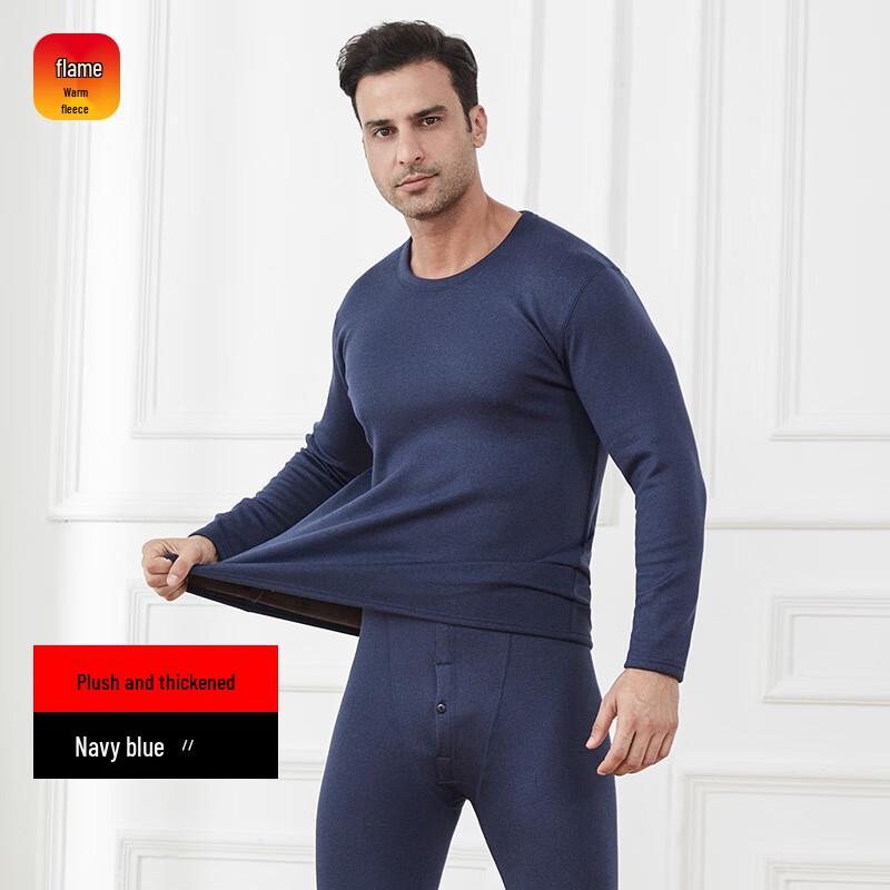 

Nanjiren Men s Thickened Thermal Underwear Set L