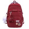 Women's Travel Backpack College Style Large Capacity Backpack Student Schoolbag Computer Bag with Coin Purse