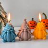 Food Grade Silicone Pumpkin Gnome Candle Molds Handmade Moulds Suitable for Crafts Resin Casting and Soap Making