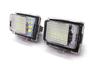 LED License Plate Lamps 2pcs, 12V Compatible with Mercedes, Off-Road
