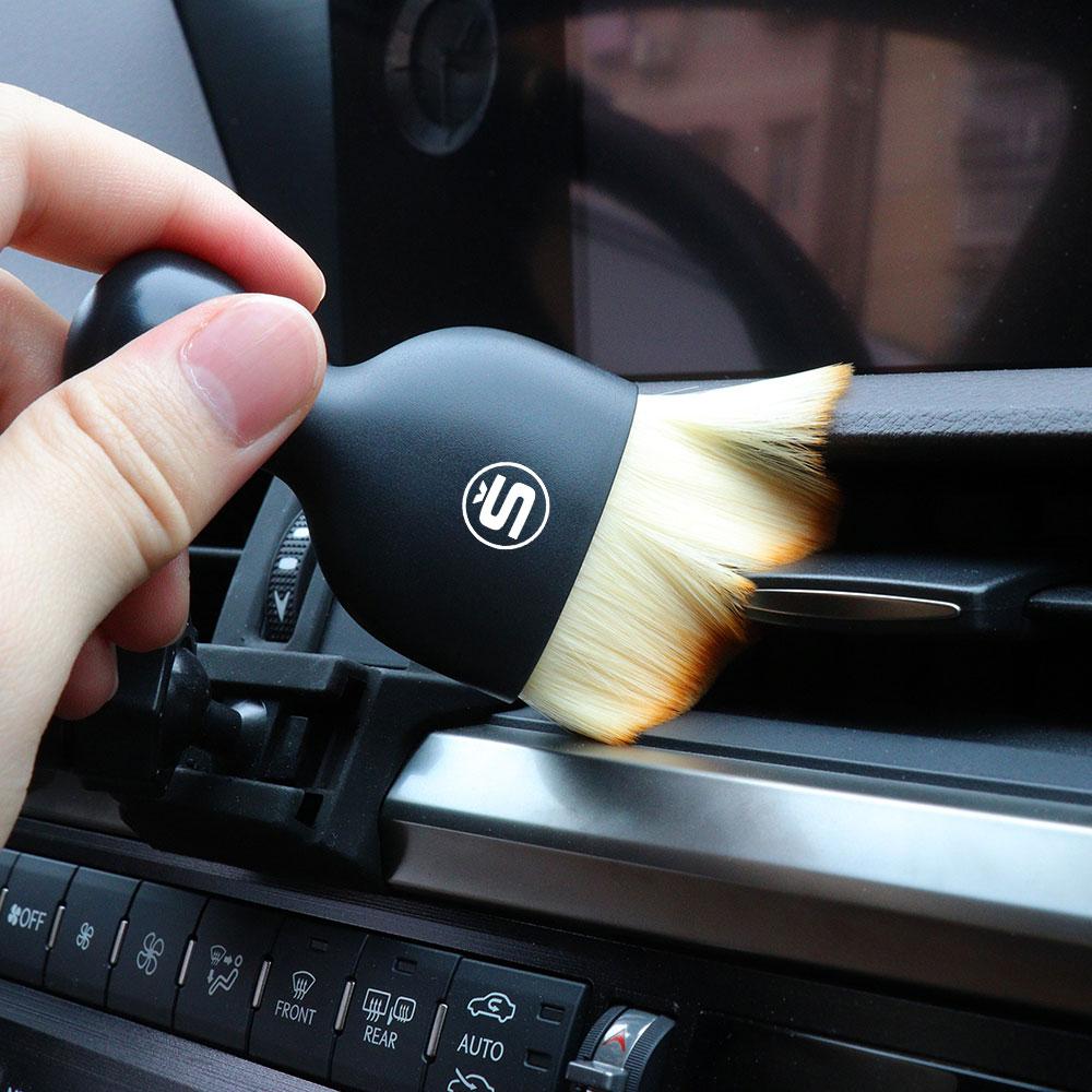 Car Air Conditioner Air Outlet Cleaning Brush Dust Remover Tools For Skoda Octavia Rapid Fabia A7 Superb KAMIQ Roomster VRS Yeti fxdj44