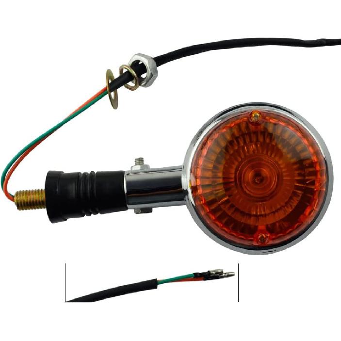 Road Passion 2 pcs Universal Motorcycle Rear Turn Signal Indicator Light Replacement for Yamaha Road Star 1999-2003/ Royal Star 1996-2004/ XV1100 V