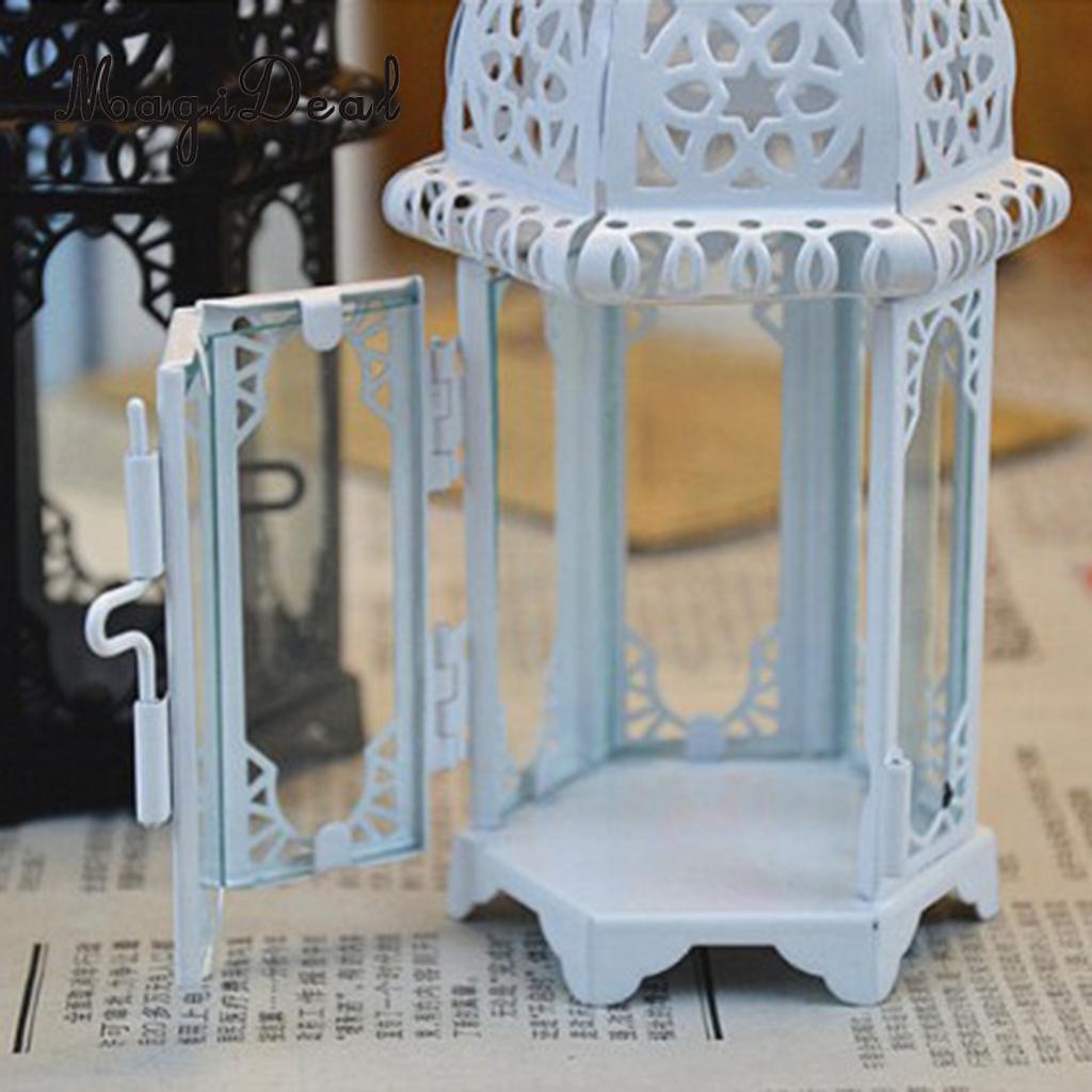 Vintage Moroccan Style Candle Lantern Tealight Candle Holder Indoors Outdoors Events Party Christmas Wedding Decor