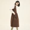Chikita Apron Dress (Corduroy) Brown 244205Sbr