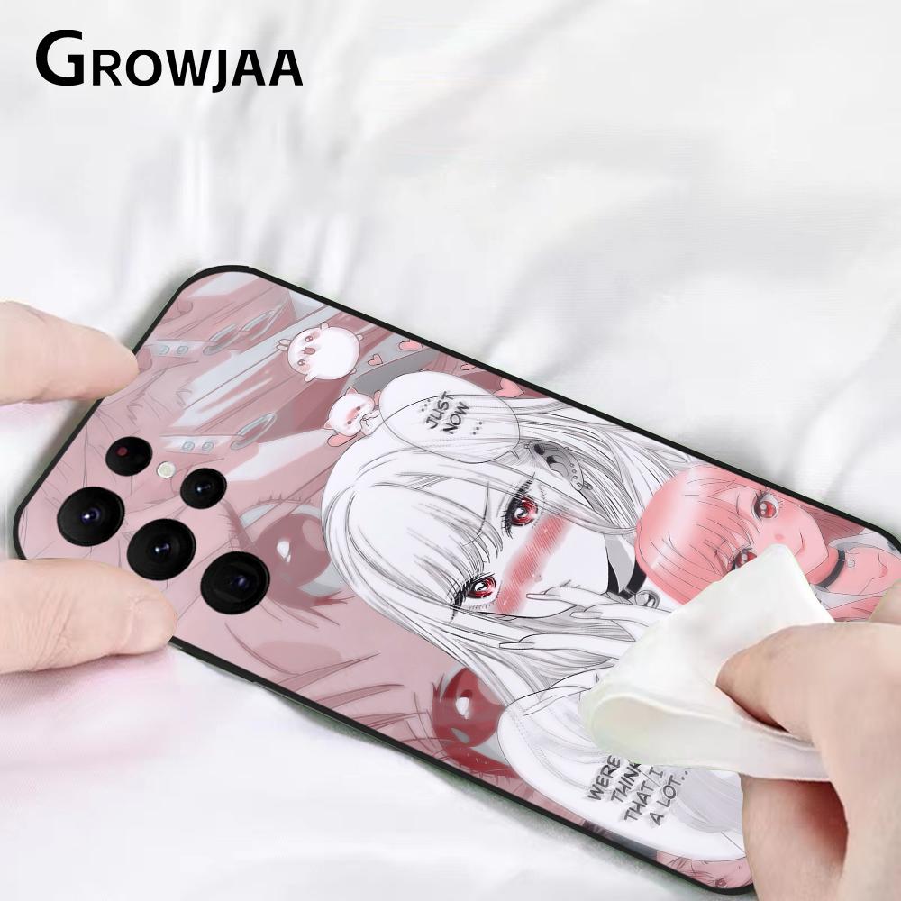 Marin K-Kitagawa Anime Dívka Pouzdro na Telefon Pro Samsung Galaxy S25 S24 S22 S23 Ultra S21 S20 Plus 5G Ochranné Silikonové Funda