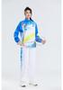 Chinese Style Sports Jacket Set for Boys & Girls - Long Sleeve Badminton & Volleyball Competition Apparel
