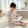 Little Girl Spring Outfit Princess Style Pure Cotton Class A Baby Two-Piece Set New Cute Style