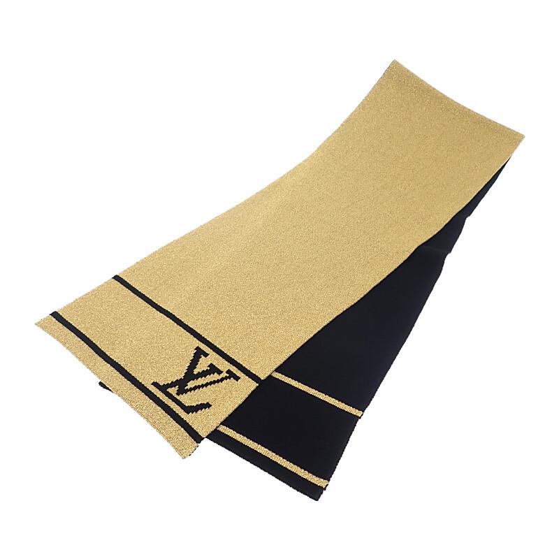 LOUIS VUITTON  M76167 Scarf gold wool Women
