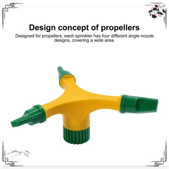 Large Area Coverage Adjustable Garden Watering System Easy To Install Sprinkler with