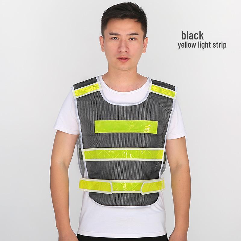 Reflective Safety Vest for Construction and Night Riding