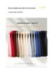320g Men's Solid Color Loose Cotton Hoodie with Two-way Zipper, Plus Size, Casual Pullover Sweatshirt