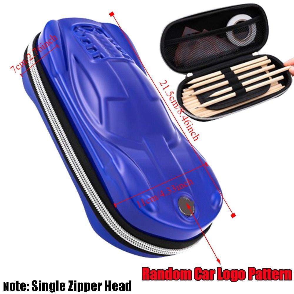 Hard Shell Pencil Case Stereo  Sports Car Pencil Bag Prize Stationery Box  School/Office Supplies
