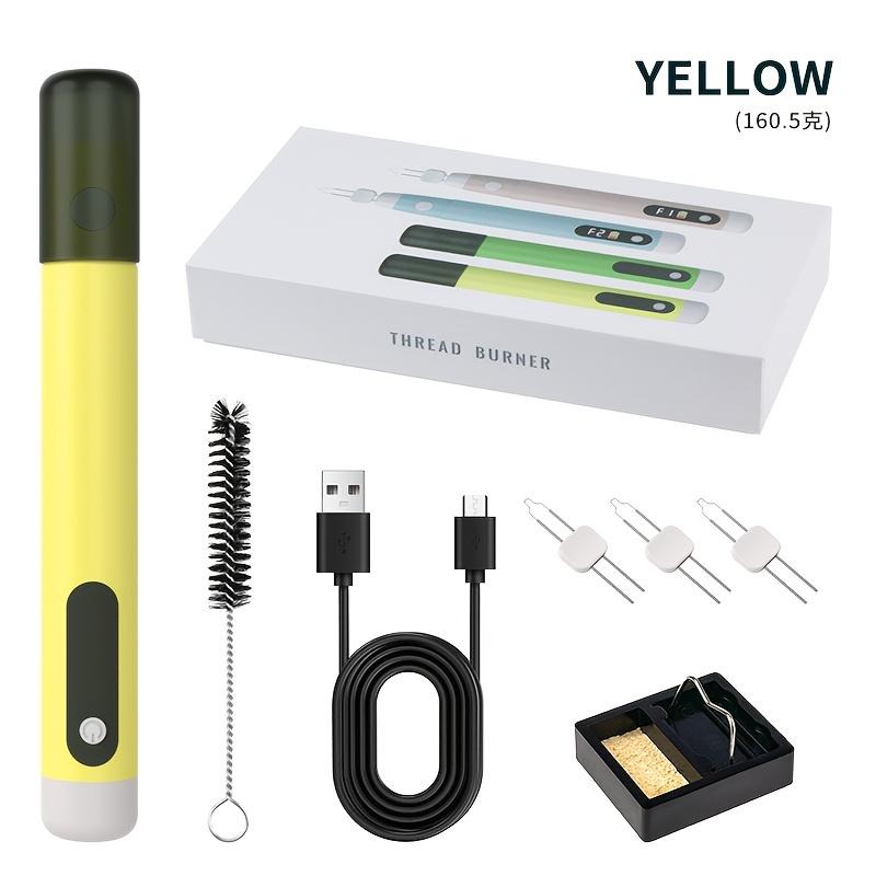 Thread Burner Kit - Plus 2 Pack Replacement Tips Included - Thread Zapper Tool for Finishing Bead Weaving, Sewing, Work