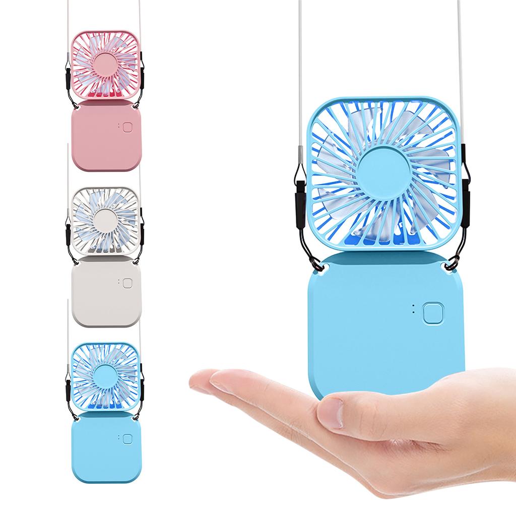 Mini Folding Hanging USB Charging Desktop Office Convenient Pocket Small Fan Outdoor