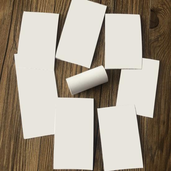 57x25mm Hârtie Adezivă pentru Imprimare Termică pentru MEMOBIRD GT1 GO G3 POS Foto