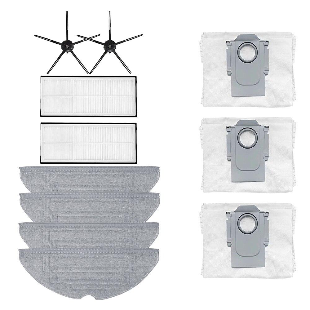 For Roborock S8 S8PLUS S8+ S8 Pro Ultra Robot Vacuum Cleaner Accessories Side Roller Brush Hepa Filter Mop Spare Parts