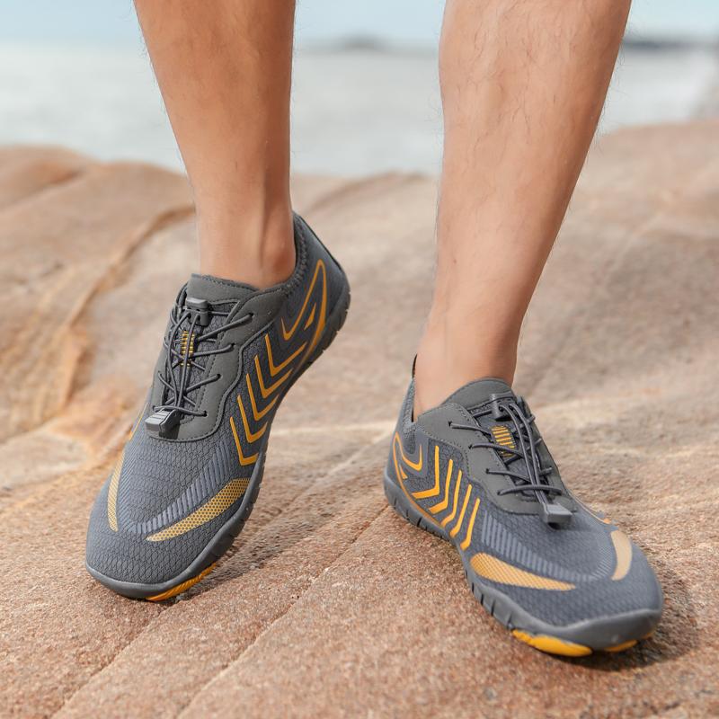 Quick Dry Beach Wading Sneakers Unisex Breathable Water Shoes Sports Shoes Non-slip Aqua Shoes for Surfing Fishing Canyoning Swimming