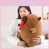 Capybara Stretchable Sugared Gourd Plush Toy Cute Fabric Doll Animal Birthday