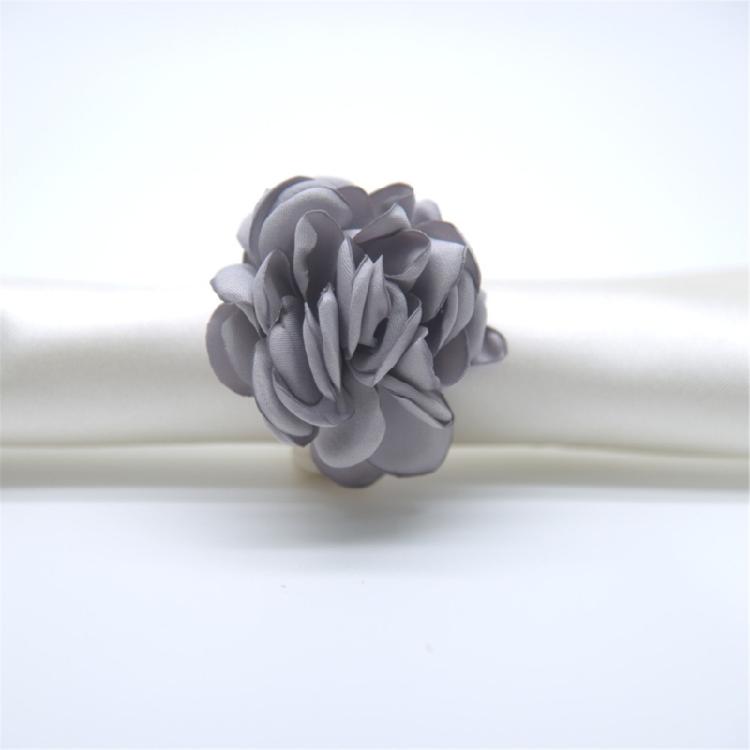 Fabric Flower Serviettes Rings Perfect for Party Gatherings and Celebration