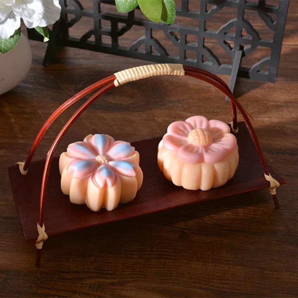 3D Flower Shape Flower Silicone Molds Ice Pastry Baking Tool Jelly Candy Moulds DIY Sugarcraft Silicone Soap Mold Kitchen