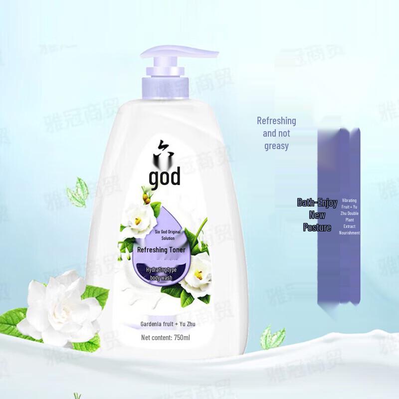 Liu Shen Feuchtigkeitsspendendes & Erfrischendes Duschgel