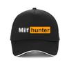 Milf Hunter Baseball Cap Women Unisex Adjustable Snapback Hat Fashion Cool Summer Unisex Cool Hats