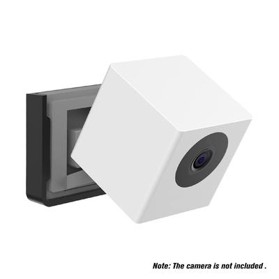 Base di supporto per staffa per montaggio a parete per interni/esterni per fotocamera intelligente Wyze Cam e allarme iSmart